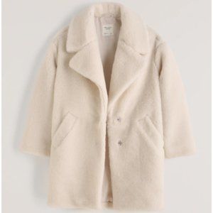 A&F Teddy Coat, Size S